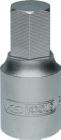 KS Tools 3/8 Zoll Öldienst Bit Stecknuss für Innensechskant Schrauben 12 mm