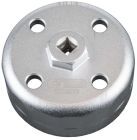 KS Tools 3/8 Zoll Ölfilter Schlüssel Schlüsselgrösse 88,8 mm 15 Flächen