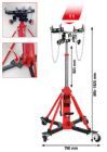 KS Tools Getriebeheber performance Hydraulik mit Tisch 1000 kg