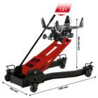 KS Tools Hydraulischer Getriebeheber mit verstellbarer Aufnahmeplatte performance 1,5 t