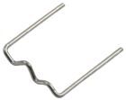 KS Tools Reparaturklammer U-Form legierter Stahl Durchmesser 0,8 mm