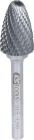KS Tools HM Rundbogen Frässtift Form F 16 mm