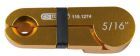 KS Tools Scheren Entriegler Alu gold 5/16 Zoll