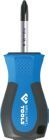 Brilliant Tools Schraubendreher Kreuzschlitz PH2 x 38 mm kurze Form