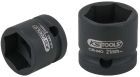 KS Tools 1/2 Zoll Sechskant-Kraft-Stecknuss extra kurz Schlüsselweite 21,0 mm