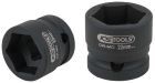 KS Tools 1/2 Zoll Sechskant-Kraft-Stecknuss extra kurz Schlüsselweite 22,0 mm