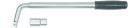 KS Tools Teleskop Stecknuss Radmutternschlüssel 17 mm