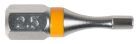 KS Tools 1/4 Zoll TORSIONpower Bit Innen Sechskant Länge 25mm Profilgröße 2,5mm