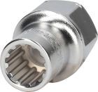 KS Tools Aufnahme 19 mm TRIPLEplus Durchgangs-Stecknuss Schlüsselweite 10 mm
