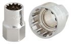 KS Tools 19 mm Aufnahme TRIPLEplus Durchgangs-Stecknuss Schlüsselweite 19 mm