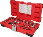 KS Tools 3/8 Zoll + 1/2 Zoll TRIPLEplus Durchgangs-Steckschlüssel-Satz 17 Teile