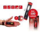 KS Tools LED-Inspektionslampe UltimateBEAM Aluminium Li-Ion 500 Lumen