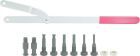 KS Tools Universal Riemenscheiben Gegenhalter Satz 11 teilig
