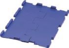 Lakape Klappdeckel blau für Transportkasten VTK 600