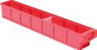 Lakape Kleinteilebox VKB 600x93x83 mm rot
