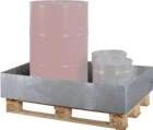 Lacont Auffangwanne Stahl EW 2 feuerverzinkt 1250 x 820 x 240 mm