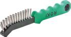 Lessmann Bremssattelbürste ROKI Stahldraht V4A rostfrei 0,3 mm