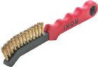 Lessmann Drahtbürste ROKI Messing gewellt 0,25 mm