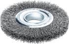 Lessmann Rundbürste Stahldraht 125 x 21/23 mm gewellt Stärke 0,3 mm
