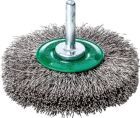 Lessmann Schaft Rundbürste Edelstahl gewellt 30 x 0,2 mm