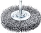 Lessmann Schaft Rundbürste Stahldraht gewellt 30 x 0,2 mm