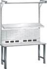 Lista Aufbau für Werkbank mit Energiekanal DE 1500x1590mm RAL 5012