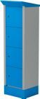 Lista E-Bike-Ladestation mit KEY Lock 600 x 500 x 2095 / 2000 mm Zylinderschloss