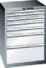 Lista Schubladenschrank grau Höhe 1000mm 7 Schubladen