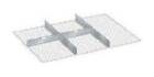 Lista Trennwände Fronthöhe 250mm 54x36E 4 teilig