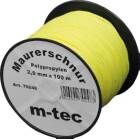 Maurerschnur 2,0 mm gelb fluoreszierend 100 Meter Rolle