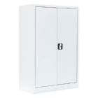 Lüllmann Flügeltürenschrank mit 2 Fachböden 1200 x 925 x 422 mm in signalweiß