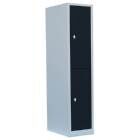 Lüllmann Garderobenschrank 1 Abteil doppelstöckig 1800 x 415 x 500 mm