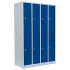 Lüllmann Garderobenschrank 4 Abteile doppelstöckig 1800 x 1170 x 500 mm