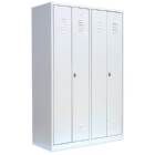 Lüllmann Garderobenschrank 4 Abteile je 2 mittig schließend 1800 x 1170 x 500 mm