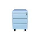 Lüllmann Rollcontainer 3 Schubladen 610 x 460 x 590 mm lichtgrau