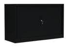 Lüllmann Rollladenschrank mit 1 Fachboden 750 x 1200 x 457 mm in tief schwarz