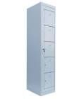 Lüllmann Verteilerschrank 1 Abteil 5 Fächer 1800 x 400 x 500 mm in lichtgrau