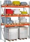 Meta Palettenregal komplett Anbaufeld 1000kg 4400 x 1100 x 1825 mm