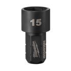 Milwaukee Elektrowerkzeuge Durchgangs Stecknuss 15 mm FPTR-PTS15