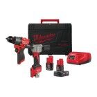 Milwaukee Akku Werkzeugset M12 FPP2D2-422X