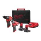 Milwaukee Akku Werkzeugset M12 FPP2E2-402X