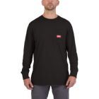 Milwaukee Elektrowerkzeuge Arbeits Langarm Shirt in schwarz mit UV Schutz WTLSBL-XXL