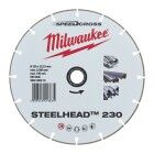 Milwaukee Diamanttrennscheibe DH STEELHEAD 230 mm