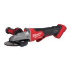Milwaukee Fuel Flachkopf Sicherheits Winkelschleifer mit Akku M18FSAGF125XPDB-0X