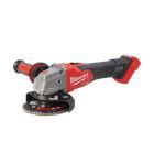 Milwaukee Fuel Einstellbarer Akku Winkelschleifer mit Bremse M18FSAGV125XB-0X