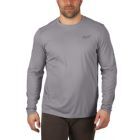 Milwaukee Funktions Langarmshirt Grösse S grau mit UV Schutz WWLSG