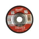 Milwaukee Elektrowerkzeuge Metalltrennscheibe gekröpft PROplus 115 x 3 mm SC42