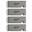 Milwaukee Elektrowerkzeuge Gewindeschneideisen 1/2 Zoll bis 3/4 Zoll BSPT HS für MXF PTR2 PTR2D