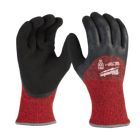 Milwaukee Elektrowerkzeuge Kälte Schnittschutzhandschuhe Klasse D Größe 11 XXL 12er Pack