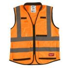 Milwaukee Premium Warnschutzweste orange Größe XXL XXXL